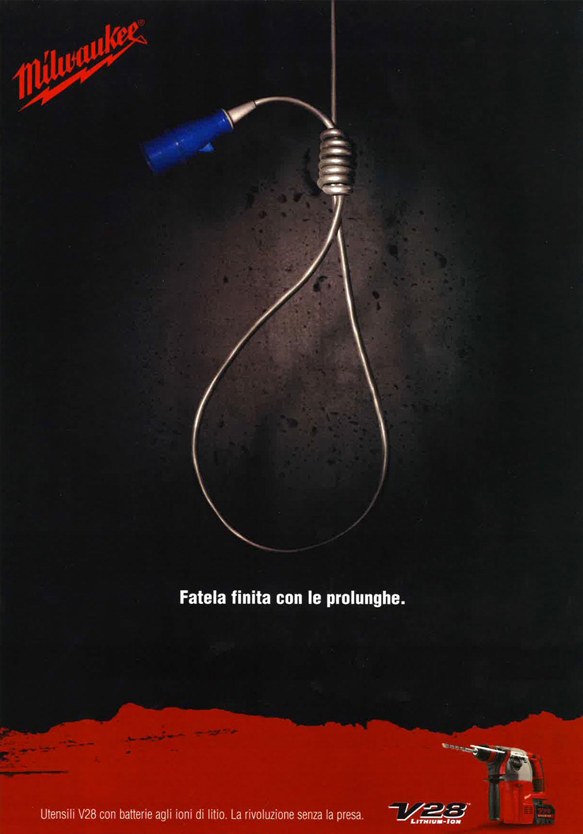 Creatività campagna stampa Copywriter e Graphic Designer